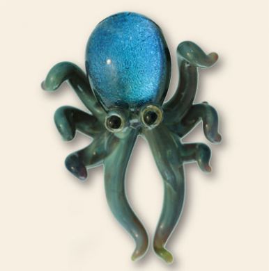 Blue and Green Octopus
