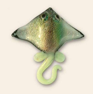 Mulitcolor Glass Sting Ray